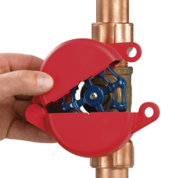 Dispositivo de Bloqueo LOTO para Válvulas de Compuerta, Para Diámetros de 3 a 6.5