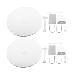 Antena Parabólica de Frecuencia Extendida, 4.8 - 6.5 GHz, 28 dBi, Conectores SMA-Macho Inverso