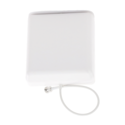 Antena direccional tipo Panel para interior/ Cubre 698-960 MHz, 1710-2700 MHz/ Ganancia 4-6 dBi, 8 dBi/ Conector N-Hembra/ Incluye montaje para pared.