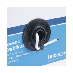 Cable para audio profesional de 2 conductores calibre 18 para aplicaciones de audio y automatización bobina de 152 m