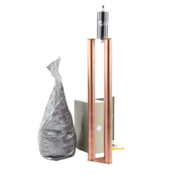 Kit de puesta a tierra de 100 Amperes con Electrodo, Filtro, Acoplador y Compuesto H2Ohm.