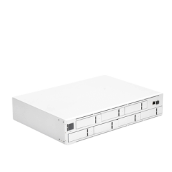 NVR PRO UniFi Protect, con bahía  para 7 discos duros, almacena hasta 20 cámaras 4k o 60 cámaras 1080p, pantalla táctil