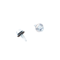 Tornillo -Pija cabeza hexagonal con rondana y punta de broca #14 x 3/4