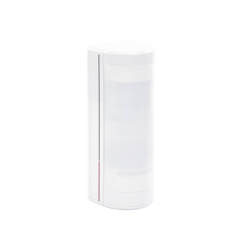 Detector de Movimiento Exterior Cableado / 15 Metros de Detección / Ángulo de Cobertura de 90° / Movilidad de Lente en Eje de 180° / Inmunidad a Mascotas de 45Kg / Exterior IP65 / Doble Tecnología Microondas y PIR