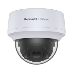 Domo IP 5 Megapixel / Lente Mot. 2.7 a 13.5 mm / 50 mts IR / Ultra Baja Iluminación /  NDAA / ONVIF /  IP67 / IK10 / H.265 / IA (Filtro de Humanos y Vehiculos) / Merodeo / Conteo de Personas / PoE / Audio y Alarmas I/O / Serie 35 