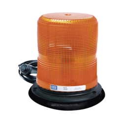 Baliza LED color ámbar con montaje magnético de succión DE 7