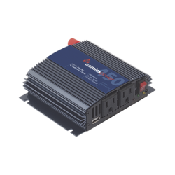 Inversor de Corriente Onda Modificada (CD-CA). Potencia Nominal 450 W, Ent:12Vcc, Sal: 115Vca 60 Hz.