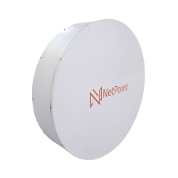 Antena de parabola profunda, blindada, con supresión al ruido de 6 ft, 4.9-6.4 GHz, Ganancia 41 dBi con SLANT de 45 ° y 90 °, ideal para distancias superiores a 100 km, Conectores N-hembra, montaje con alineación milimétrica.