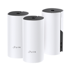 KIT 3 Routers Inalámbricos MESH Interior para Hogar / Doble Banda Wi-Fi 5 AC1200 Mbps / 2 Puerto Gigabit WAN/LAN / 2 Antenas Internas / Administración Mediante la App Deco (iOS, Android) 
