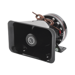 Bocina de uso Rudo, de 200 W, Alto Rendimiento y Base en Aluminio, 8 Ohms de Impedancia