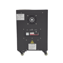 Regulador de Voltaje Industrial Monofásico 5 kVA/5 kW 120 V / Entrada 96-144 Vca / Salida 117.6- 122.4 Vca