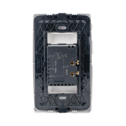 Dimmer Rotativo para Lámpara Incandescentes / 300 W 127 V CA / Color Blanco.