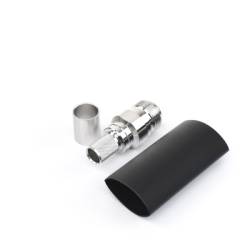 Conector N Hembra Plegable con Pin Cautivo para cables RG8 LMR-400