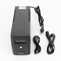 UPS 800VA/480 W Pantalla LCD / Línea Interactiva 120Vca / 6 tomas 5-15R (4 Respaldadas) / Regulación de Voltaje / Protección RJ45