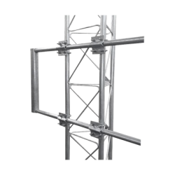 Brazo Uso Rudo para Torre STZ Galvanizado Electrolítico de 170 x 60 cm Tubo 2