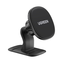 Soporte de Celular Magnético para Auto | 4 Imanes N45 | Adhesivo 3M | Amplia Compatibilidad 4.7 a 7.2” | Rotación de 360° | Tamaño Compacto | 2 láminas magnéticas incluidas | Color Negro. 