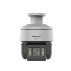 PTZ IP 4 Megapixel / 32X Zoom / Dual Light (100 mts IR / 30 mts Luz Blanca) / Polimero Anticorrosivo (Ideal para Zonas Costeras o Alta Salinidad) / AutoSeguimiento / DARKFIGHTER / Exterior IP67 / NEMA 4X / C5 / Micro SD