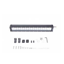 Barra LED dobe fila, 25 pulgadas, 12-24 Vcc, 4750 Lumenes 