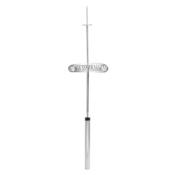 Punta Pararrayo Tipo Dipolo Corona con Ángulo de Protección de 72°.