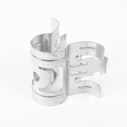 Sujetador de presión para cable coaxial de 1/2