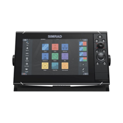 Pantalla de navegación NSS9 Evo3S, integra una ecosonda de 1 kW de potencia, receptor GPS de máxima sensibilidad, y conectividad inalámbrica.   