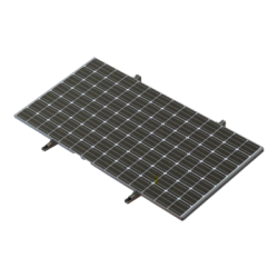  Montaje Para Piso de Concreto Para un Modulo Fotovoltaico  de 450 a 660W