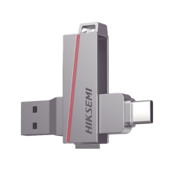 Memoria USB Dual de 256 GB / USB-C y USB-A / Transferencia de Alta Velocidad / Metálica / Compatible con Dispositivos Móviles, Windows, Mac y Linux
