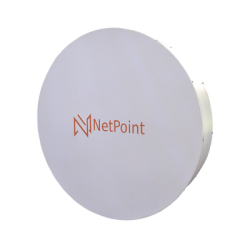 Antena de parabola profunda, blindada, con supresión al ruido de 2 ft, 4.9-6.4 GHz, Ganancia 30 dBi con SLANT de 45 ° y 90 °, ideal para hasta 30 km, Conectores N-hembra, montaje con alineación milimétrica.