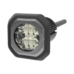 Lampara Oculta de LED de bajo perfil color ambar claro