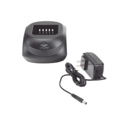 Cargador rápido de escritorio para radios Kenwood SERIE NX5000, NX410, TK-2180/3180