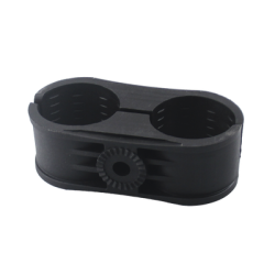 Paquete de 10 Sujetadores Plasticos Para Cable Coaxial de  2-1/4