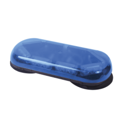 Mini Barra de luces con 24 LED, Color Azul y Montaje de Succión e Imán