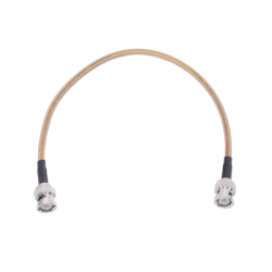 Jumper de 30.5 cm con cable LP142 BNC Macho a BNC Macho.