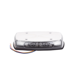 Mini Barra de Luces Ultra Brillante, color domo claro, LED azul, Ideal para Seguridad Privada