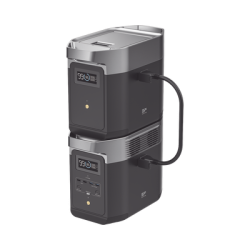 Batería de Litio LFP Inteligente de 1024Wh para Aumentar Tiempo de Respaldo Compatible con EFD330 (DELTA 2)