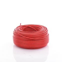 Cable Fotovoltaico Rojo / 6mm² (10AWG) / Material COBRE / 2000V / Rollo de 100 m