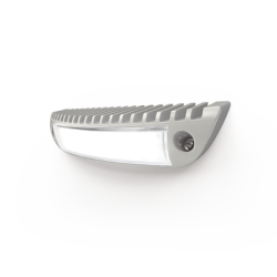 Luz de cortesía con bisel color blanco