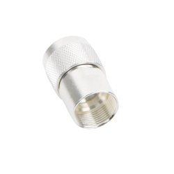 Conector N Macho de Rosca para Cables 9913, RFLASH-1113, 7810A, RG8/U-SYS, CNT-400, 8214, Plata/Oro/Teflón.