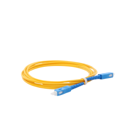 Jumper de Fibra Óptica Monomodo SC/UPC-SC/UPC Simplex de 2 metros,  3mm