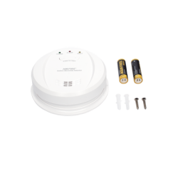 (HikFire) Detector de Monóxido de Carbono / Sensor Electroquímico Avanzado / Alarma Visual y Audible