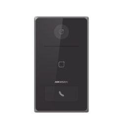 Frente de calle IP 2 Megapixel Standalone / PoE Estandar / IP65  / Apertura desde Hik-connect / Soporta 1 Departamento  / Soporta Tarjetas Mifare / 1 Salida Relay