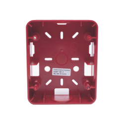 Caja Trasera Roja De Montaje Para Sirena/Estrobo Serie HE (0500-06360) De Hochiki 