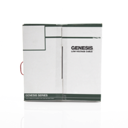 Bobina de 305 Metros de Alambre / 4 x 18 AWG / Tipo FPLR-CL3R / Resistente al Fuego / Color Rojo / Para Sistemas Contra Incendio o Sistemas de Evacuación