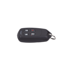 Control remoto tipo llavero de 4 botones con LED / Batería de Larga Duración 3-5 años