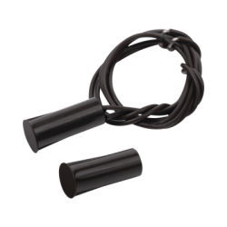 Contacto magnético para puertas y ventanas aluminio y madera de empotrar color café /GAP: 19mm 