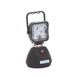 Lámpara de trabajo de mano, con batería recargable y montaje magnético, IP67