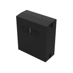 Gabinete de Pared con Rack Horizontal de 6 UR, con Ventanilla de Inspección, Se envía el Gabinete Armado.