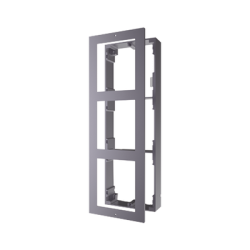 Base de 3 Espacios para Videoportero IP Hikvision / Instalación en SUPERFICIE