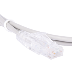 Cable de Parcheo Slim UTP Cat6 - 1.5 m Gris Diámetro Reducido (28 AWG)
