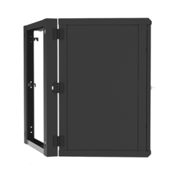 Gabinete Abatible de Pared (Con Marco Trasero) con Rack 19